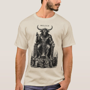 Camiseta Moloch O Touro Goético Ascende