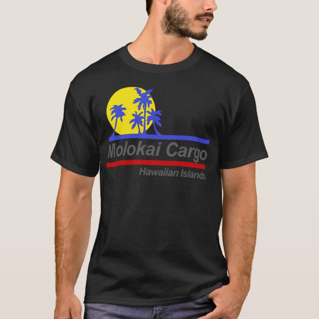 Camiseta Molokai Cargo - Bilhete De Duro Para O Havaí (Frente)