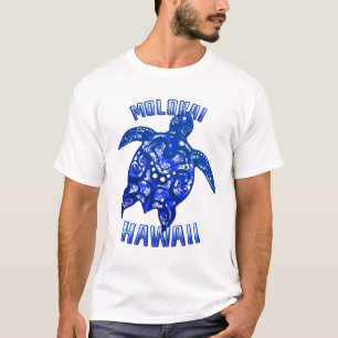 Camiseta Molokai Hawaii Vacinação - Tartaruga Tribal