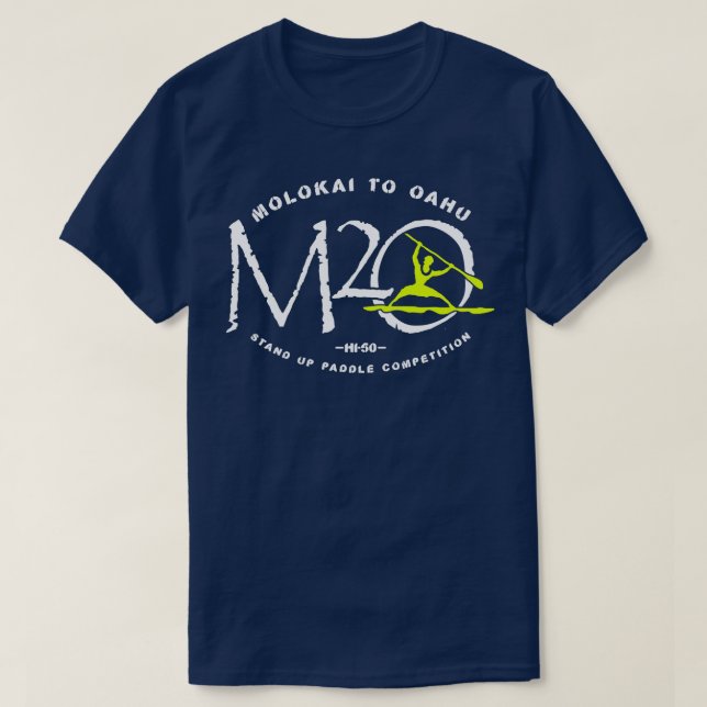 Camiseta Molokai para Oahu M2O SUP Competition (Frente do Design)