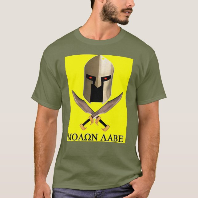 CAMISETA MOLON LABE (Frente)