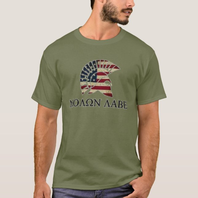 CAMISETA MOLON LABE (Frente)