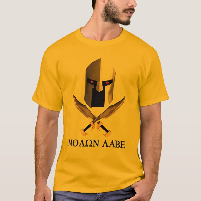 CAMISETA MOLON LABE (Frente)