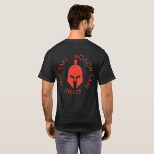 Camiseta Molon Labe Venha e Pegue Capacete Espartano
