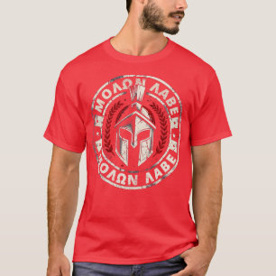 Camiseta Molon Labe Venha Tomar Spartan