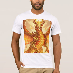 Camiseta Molten Ouro Dragon - Legendary Fantasy Masterpie