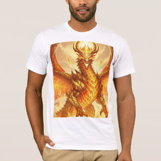 Camiseta Molten Ouro Dragon - Legendary Fantasy Masterpie