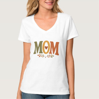 Camiseta MOM Aconchegante Outono Maternidade