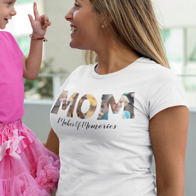 Camiseta MOM: Criador de Memórias Personalizado (MOM Maker of Memories T-shirt)