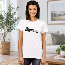 Mom Established Typography Mother's Day Gift