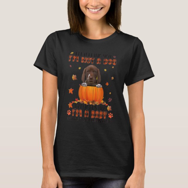 Camiseta Mom Is Always Right Cute German Shorthaired Pointe (Frente)