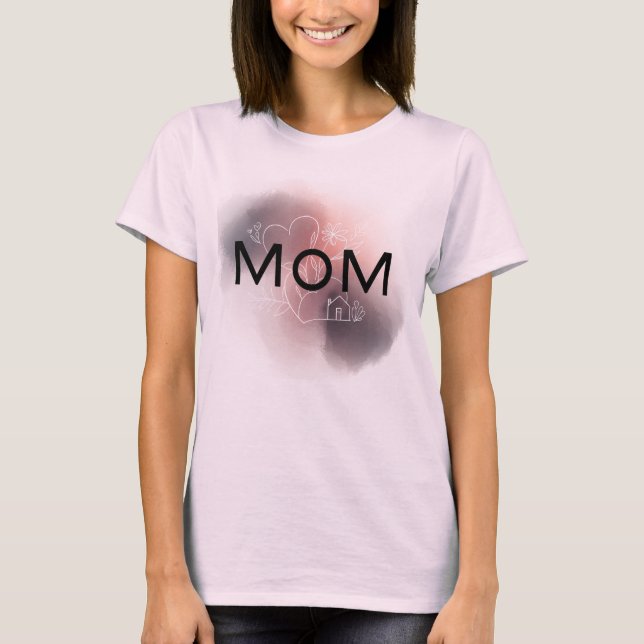 Camiseta Mom: My first title, my greatest inspiration (Frente)