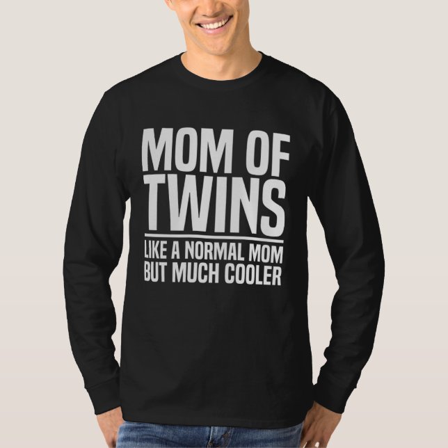 Camiseta Mom of Twins Twin Mom (Frente)