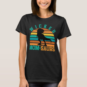 CAMISETA MOM-SAURIOS MALVADOS - MÃE T-REX DIA DAS MÃES DINO