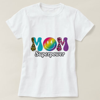 Camiseta Mom Superpower Graphic Women’s Tri-Blend T-Shirt 