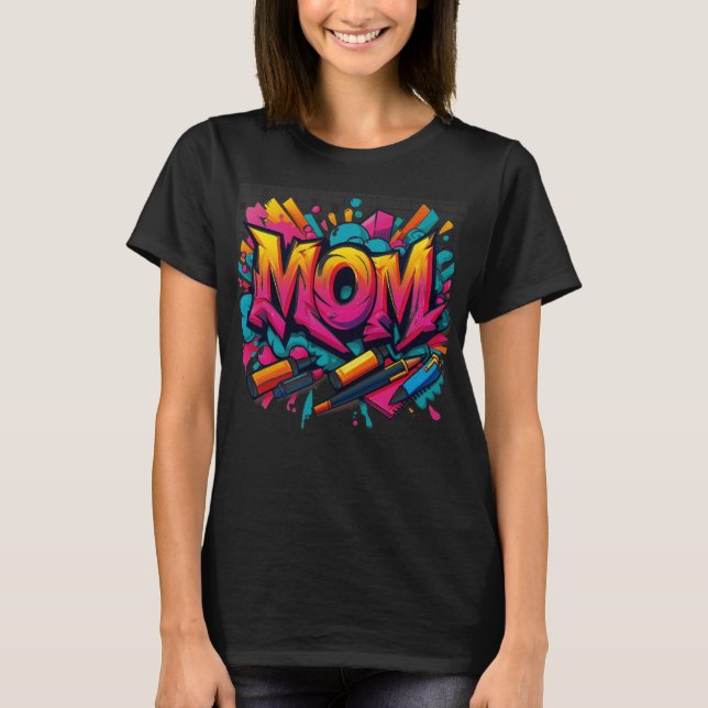 Camiseta Mom: The First Heroine (Frente)