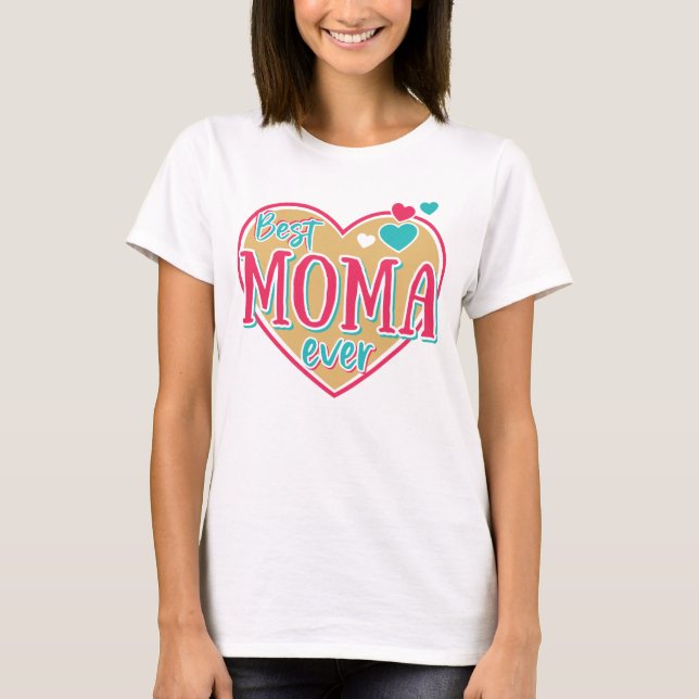 Camiseta Moma Ever Tshirt Design (Frente)