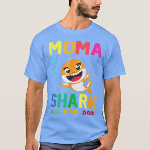 Camiseta Moma Shark  Moma Shark Lover Family Mothers Day568