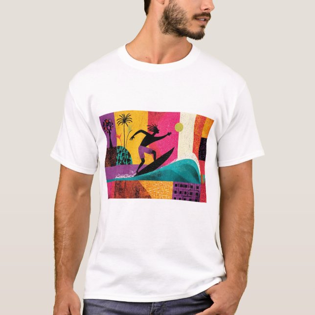 Camiseta Mombasa Surfer (Frente)