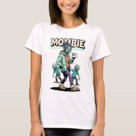 Camiseta Mombie Energizada por Cafeína - Vida Dive