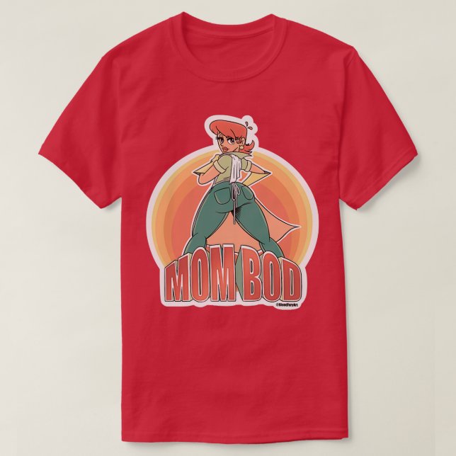 Camiseta Mombod (Frente do Design)