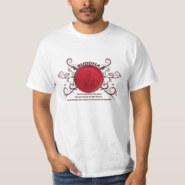 Camiseta Momento atual de Buddha (Frente)