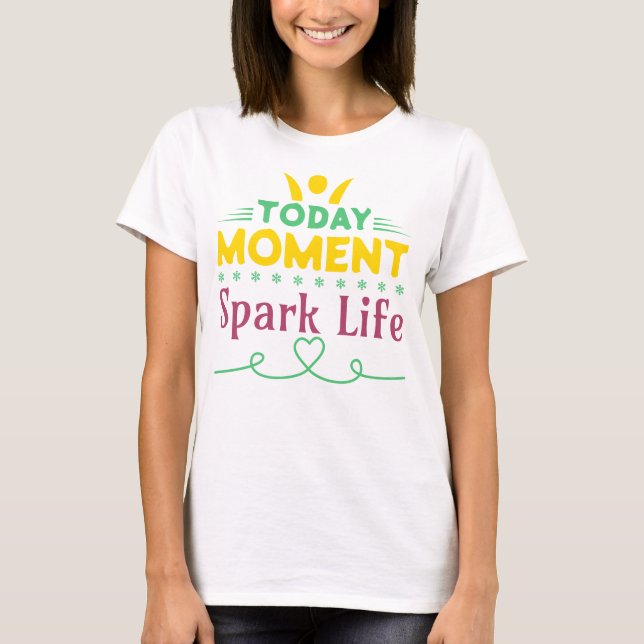 Camiseta Momento Atual, Espete A Vida (Frente)