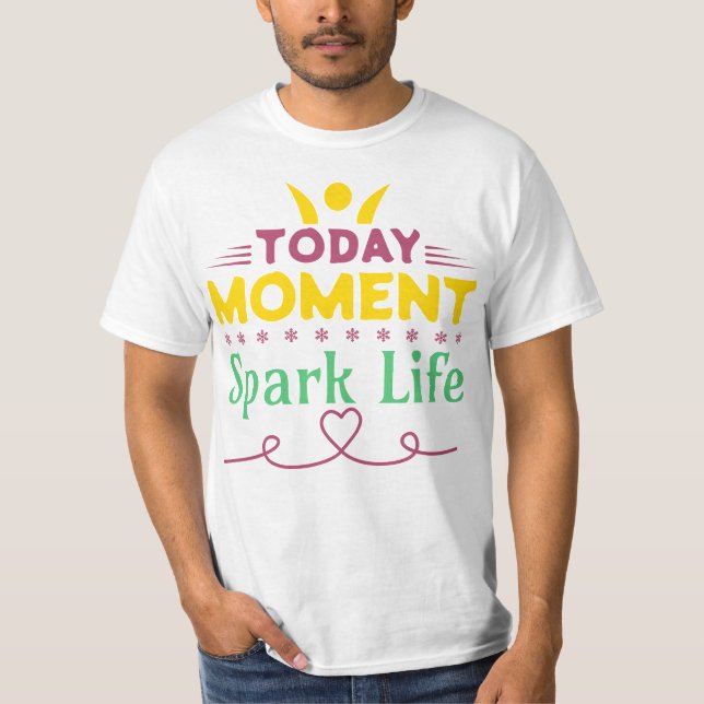 Camiseta Momento Atual, Espete A Vida (Frente)