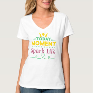 Camiseta Momento Atual, Espete A Vida