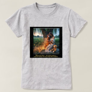Camiseta Momento Mágico Com Ridgeback Amado
