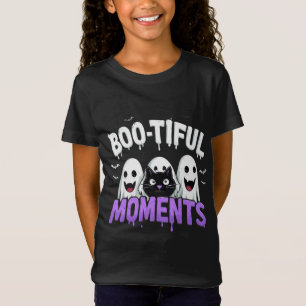 Camiseta Momentos Boo-Tiful Fantasmas e Morcegos Fofos de H