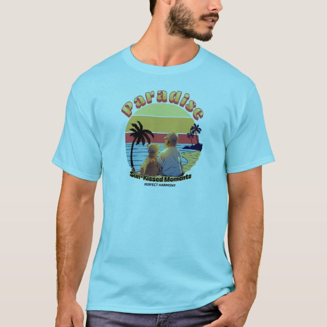 Camiseta Momentos de Beijo do Sol Paraíso (Frente)