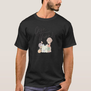 Camiseta Momentos do precioso A Ação de Graças Dar Obrigado