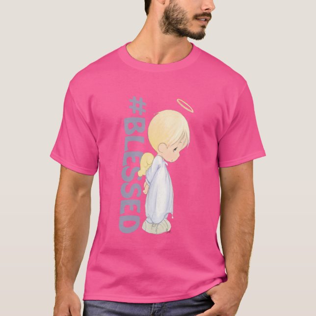Camiseta Momentos do precioso #Abençoado (Frente)