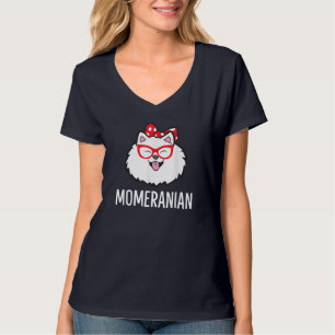 Camiseta Momerânia Funny Pomerânia Mãe Pet Pomerânia