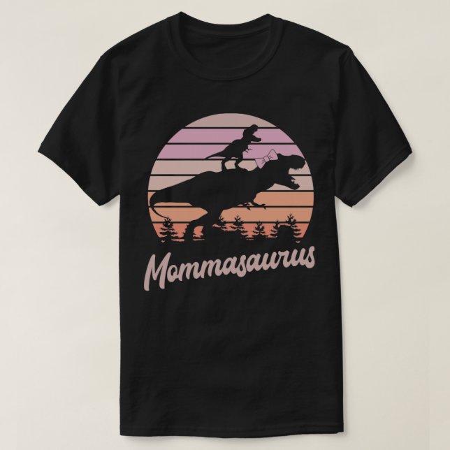 Camiseta Mommasaurus TRex Dinossaur (Frente do Design)