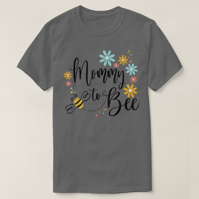 Camiseta Mommy To Bee, Cute Pregnancy Announcement For Momm (Frente do Design)