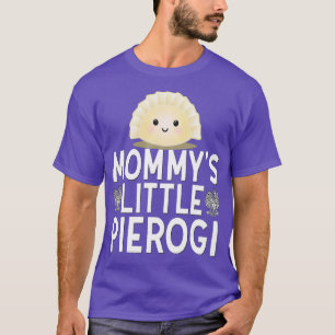 Camiseta Mommys Little Pierogi Crianças Orgulho Polonês P