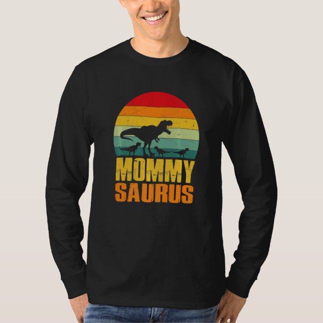 Camiseta Mommysaurus Rex Dinosaur Mommy Saurus Family Match (Frente)