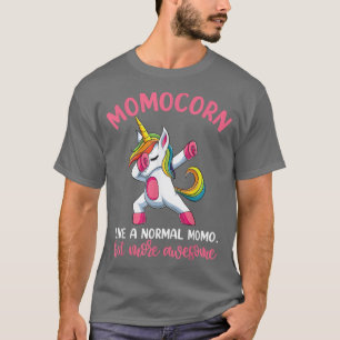 Camiseta Momocorn Momo Unicorn s, mães de aniversário do Un
