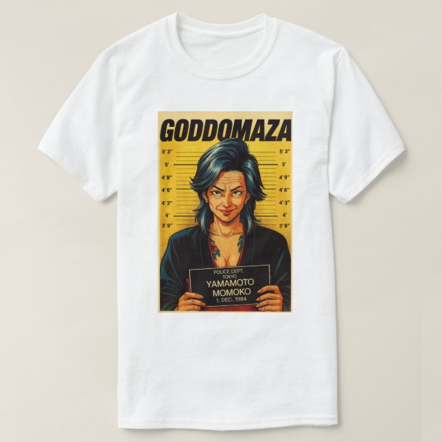 CAMISETA MOMOKO MUGSHOT VINTAT TEE (Frente do Design)