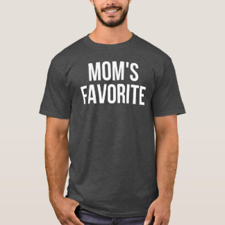 Camiseta Moms Favorite Not Moms Favorite Funny funny retro