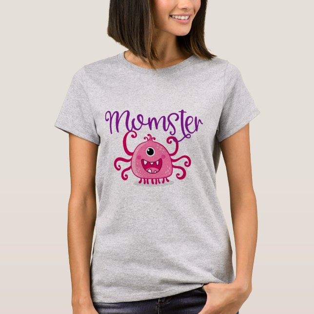 Camiseta Momster Halloween (Frente)