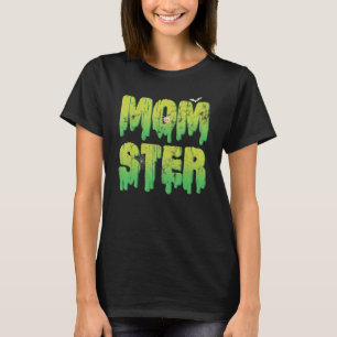 Camiseta Momster Halloween Mamãe Figurume Spooky