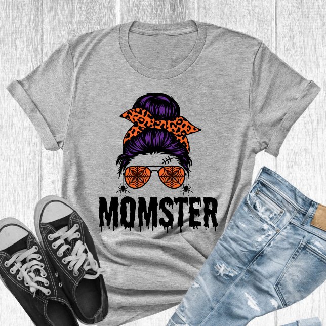 Camiseta Momster Halloween, Presente de Sweatshirt (Criador carregado)