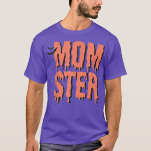Camiseta Momster Mom Mommy Monster Costume Mother Halloween