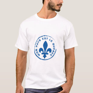 Camiseta Mon paga Québec