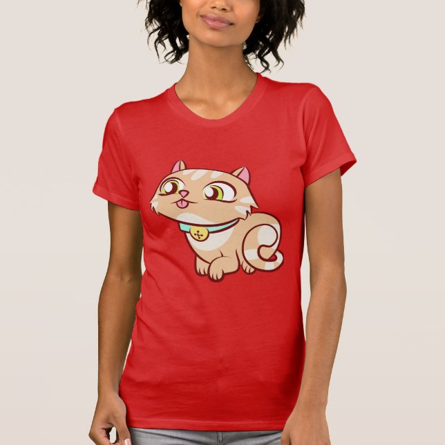Camiseta "Mon Petit Chaton Coquin" (Frente)