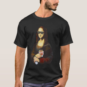 Camiseta Mona Kebab Arte Divertida Pintura Famosa