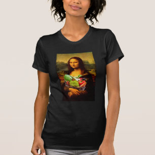 Camiseta Mona Lisa ama legumes